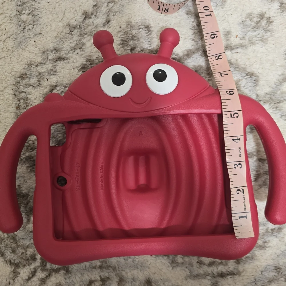🌟7/25$ Kids Ladybug Shockproof Handle Stand Case Cover